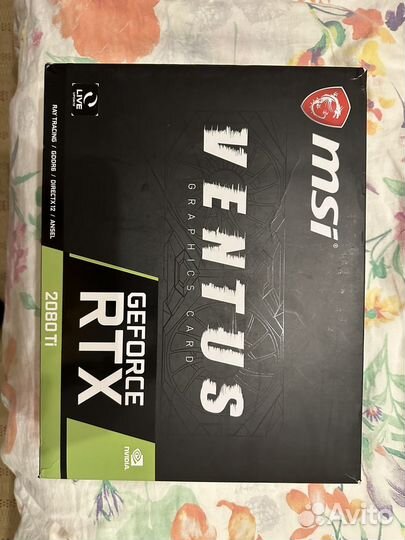 Видеокарта geforce rtx 2080ti ventus