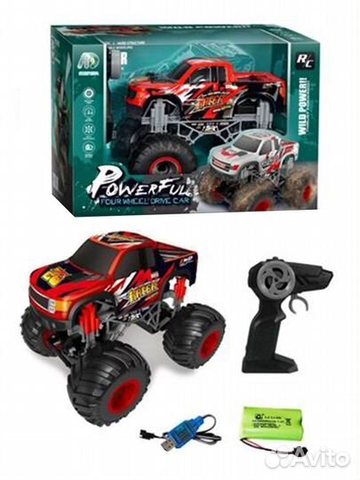 Машина радиоуправляемая, 4 канала, корпус PVC, в к