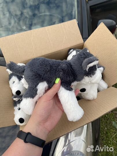 Игрушка IKEA хаски livlig 26 см