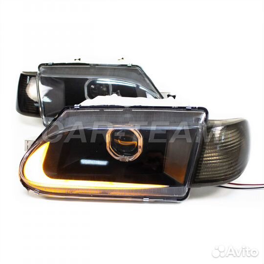 Фары «nike» с би-линзой на Ваз 2113, 2114, 2115