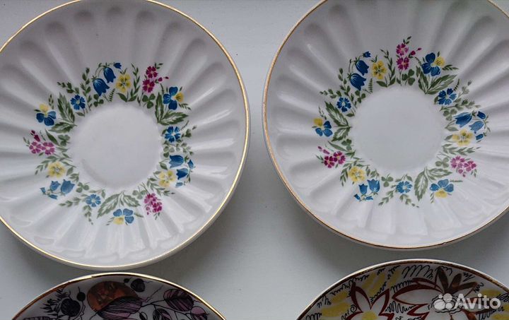 Блюдца разные СССР