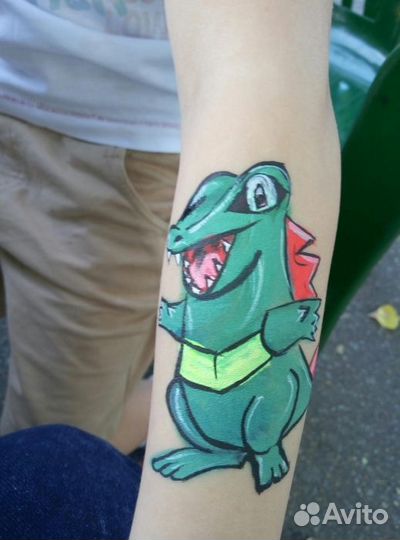 Красочный Аквагрим, Мехенди, Блеск-тату