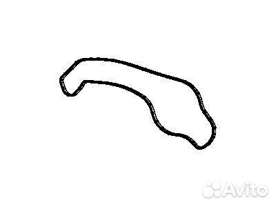 Прокладка передней крышки верхнего патрубка/diсhtu