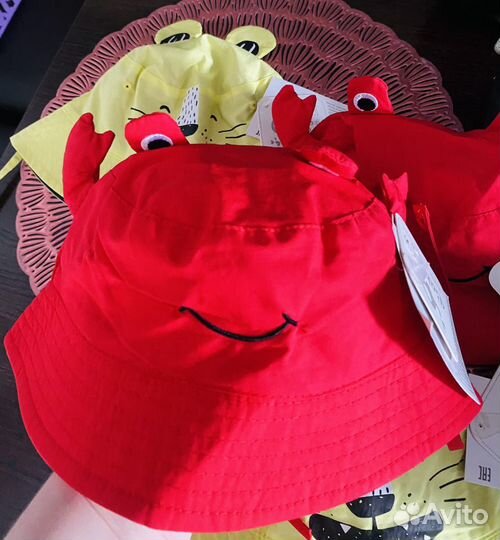 Р.44/46,46/48 Панамки новые с ушками