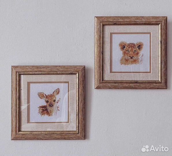 Картина вышитая крестом