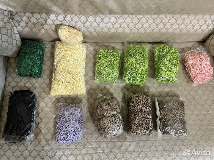 Бумажный наполнитель для подарков