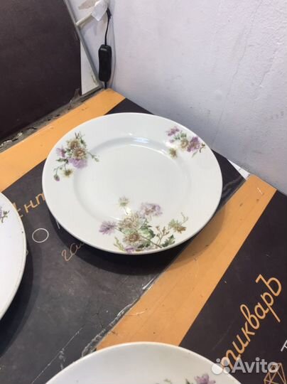 Набор старинных тарелок дулево к