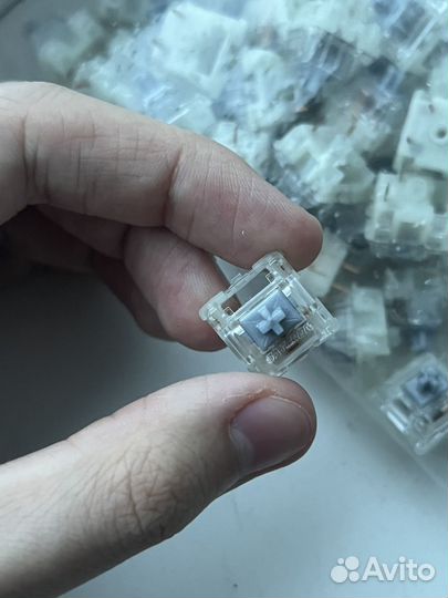 Свитчи гатерон g pro серые 3 пин