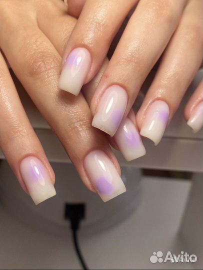 Покрытие гель лаком, наращивание