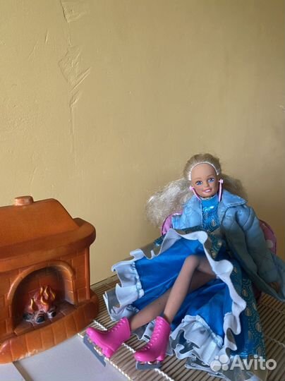 Кукла барби-фигуристка barbie 90 х годов оригинал