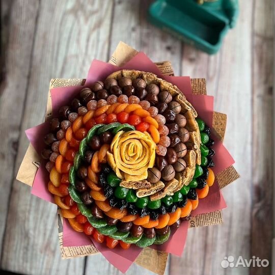 Ореховые букеты орехи сухофрукты