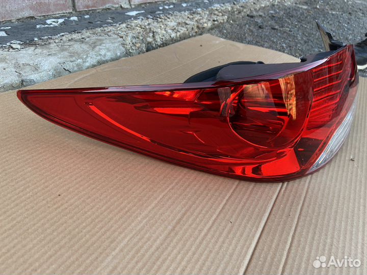 Новый фонарь левый Hyundai Solaris 1 седан дорест