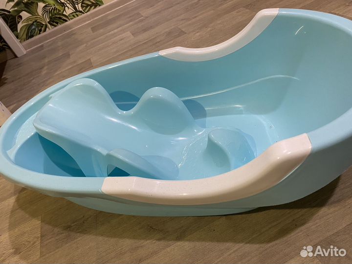 Ванночка для купания и коврик развивающий