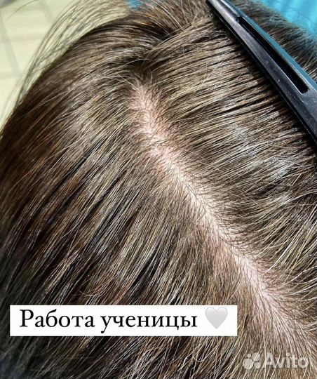 Модель на наращивание волос