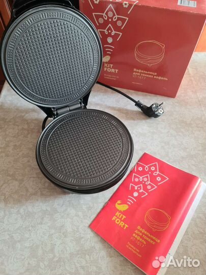 Вафельница электрическая для тонких вафель