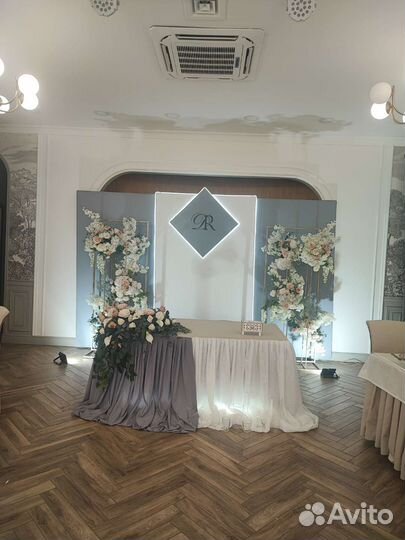 Оформление свадьбы и фотозоны огромный выбор