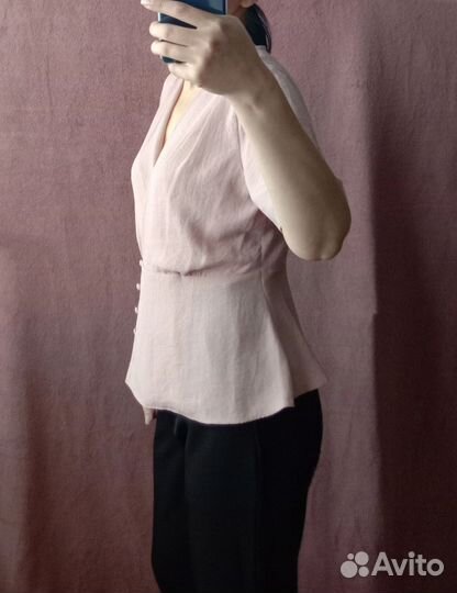 Блузка на запАх 44 размер