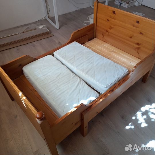 Детская кровать IKEA раздвижная