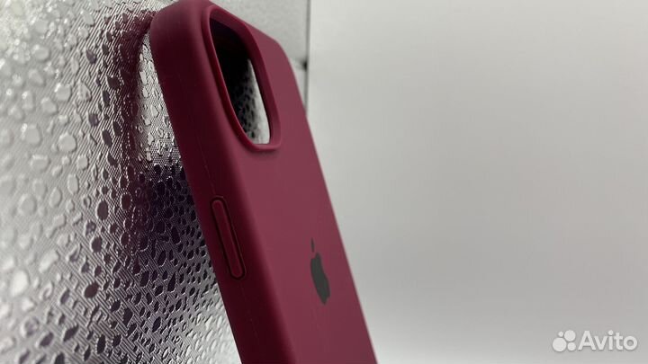 Чехол на iPhone 14 Silicon Case Plum