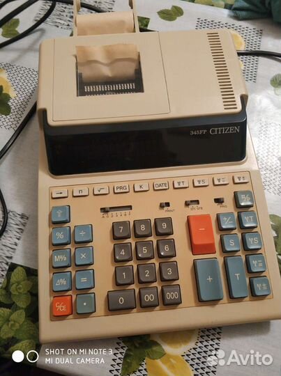 Вычислительная машинка с принтером