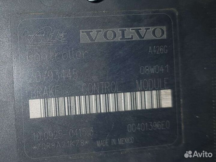 Блок ABS volvo s60, v70, xc70, s80