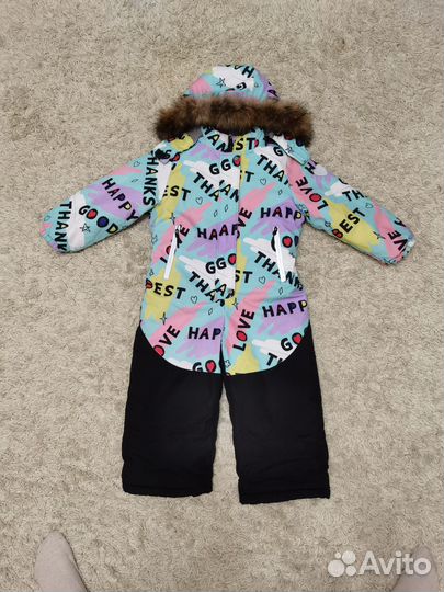 Зимний комбинезон для девочки 122