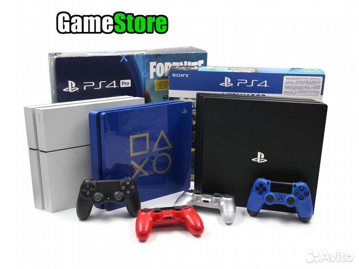 Игровые консоли PlayStation 4 / PS4