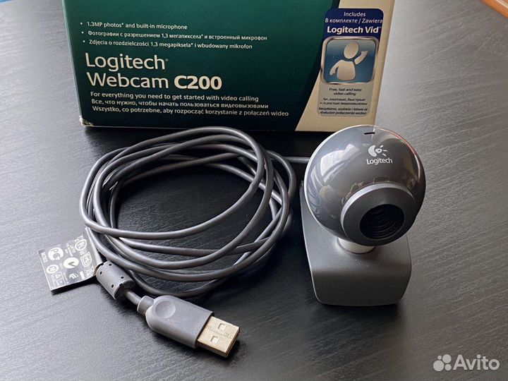 Веб-камера Logitech Webcam C200