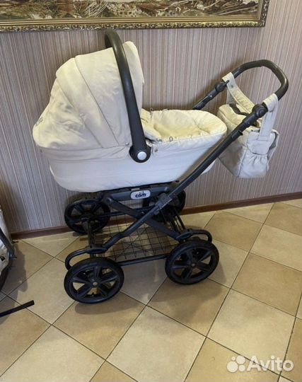Коляска сam 2в1 (люлька + автолюлька)