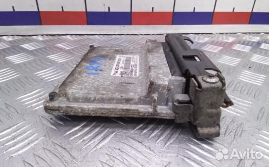 Блок управления двигателем skoda fabia 2 (1RT04PF0