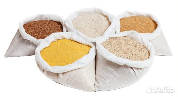 Крупы в ассортименте оптом. Мешки от 50 кг