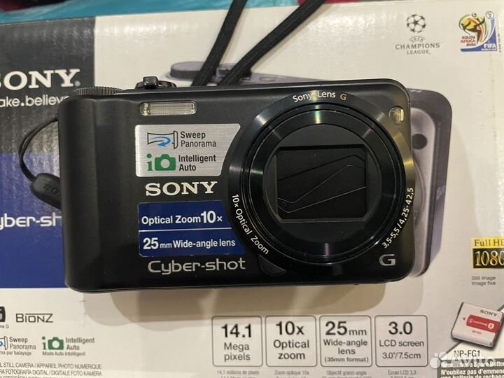 Фотоаппарат sony cyber shot dsc h 55