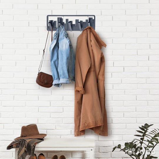 Вешалка для одежды настенная 50 см