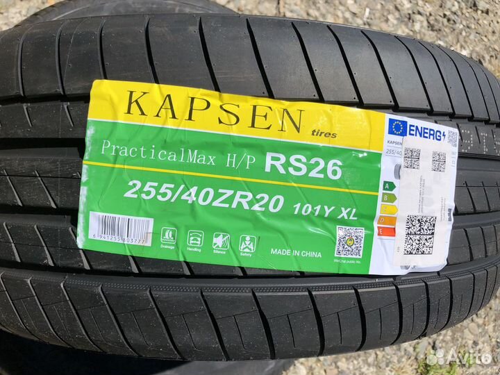 Kapsen RS26 Practical Max HP 255/40 R20 101Y