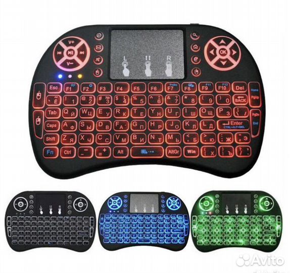 Беспроводна мини клавиатура