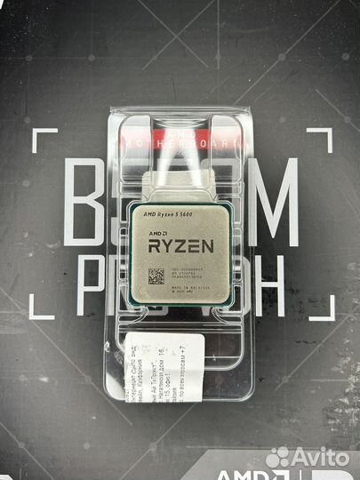 Комплект: r5 5600, b550m, кулер