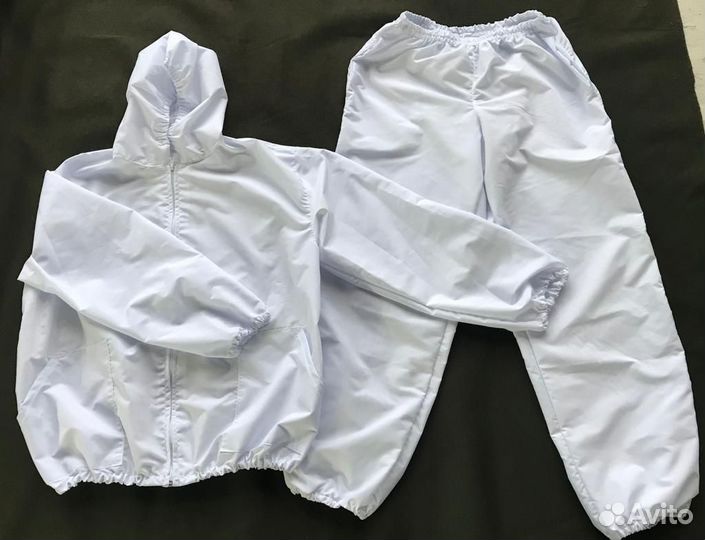 Масхалат белый зимний маскировочный костюм