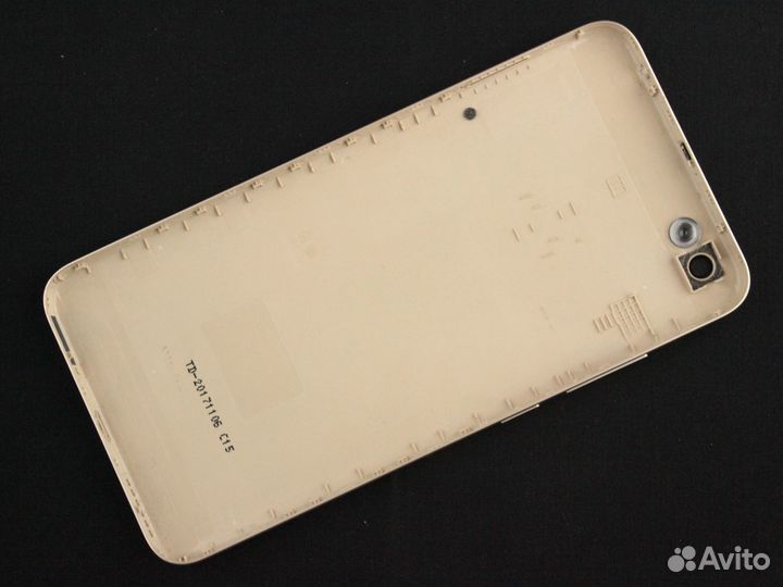 Задняя крышка для Xiaomi Redmi Note 5A, золотой (Б