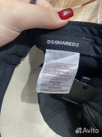 Бейсболка dsquared2