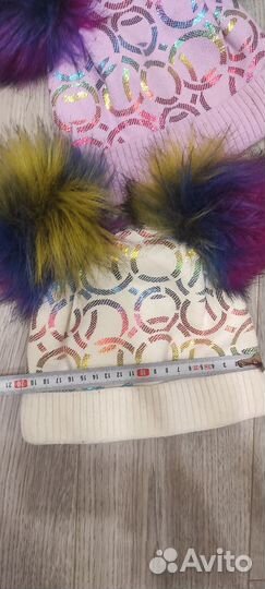 Шапки для двойняшек на годик