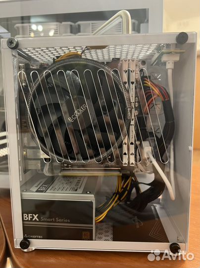 Игровой Mini-ITX пк RTX 4060Ti / Intel i3 12100