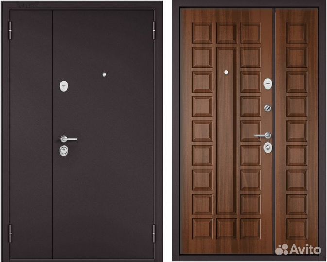 Двери двойные широкие