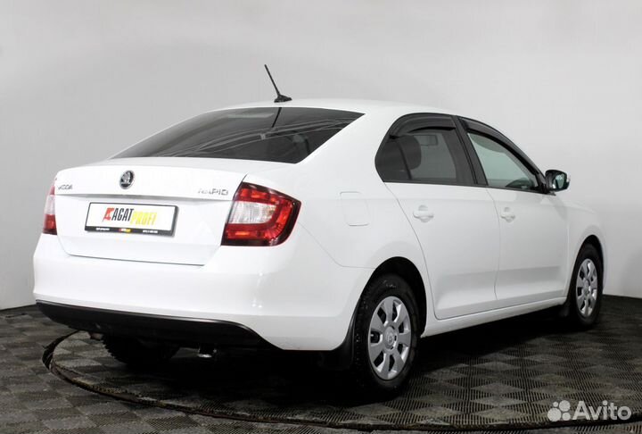 Skoda Rapid 1.6 МТ, 2018, 89 090 км