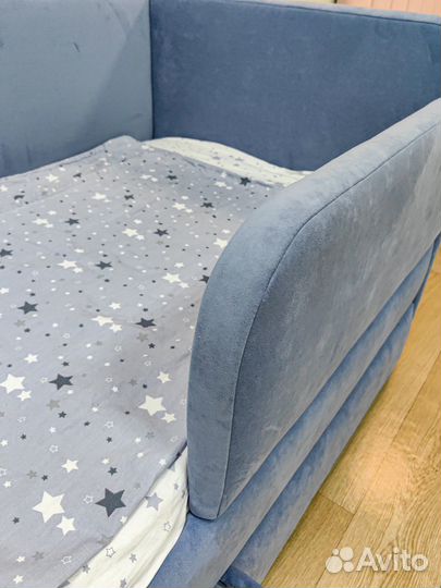 Детская кровать мягкая