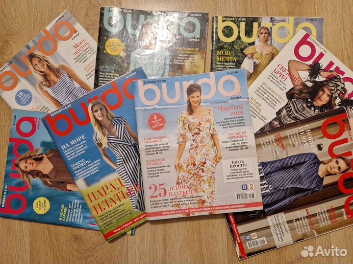 Журнал Burda moden creazion по шитью и вязанию