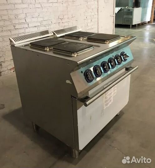 Плита электрическая Electrolux (новая, 4комф,шкаф)