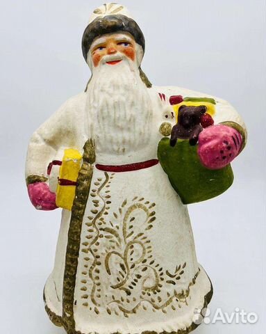 Дед мороз папье маше СССР