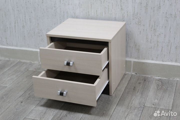 Тумба прикроватная (с 1 или 2 ящиками, новая)