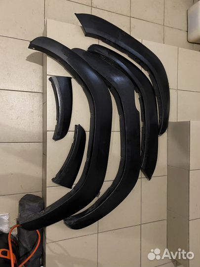 Расширители арок hilux revo 2015+