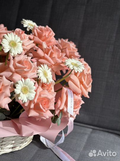Корзина с цветами